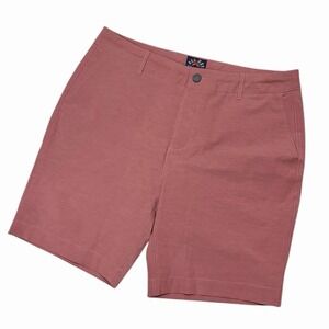 Faherty All Day Shorts Men's Size 35‎ Hybrid Performance Stretch Sunrose 8"